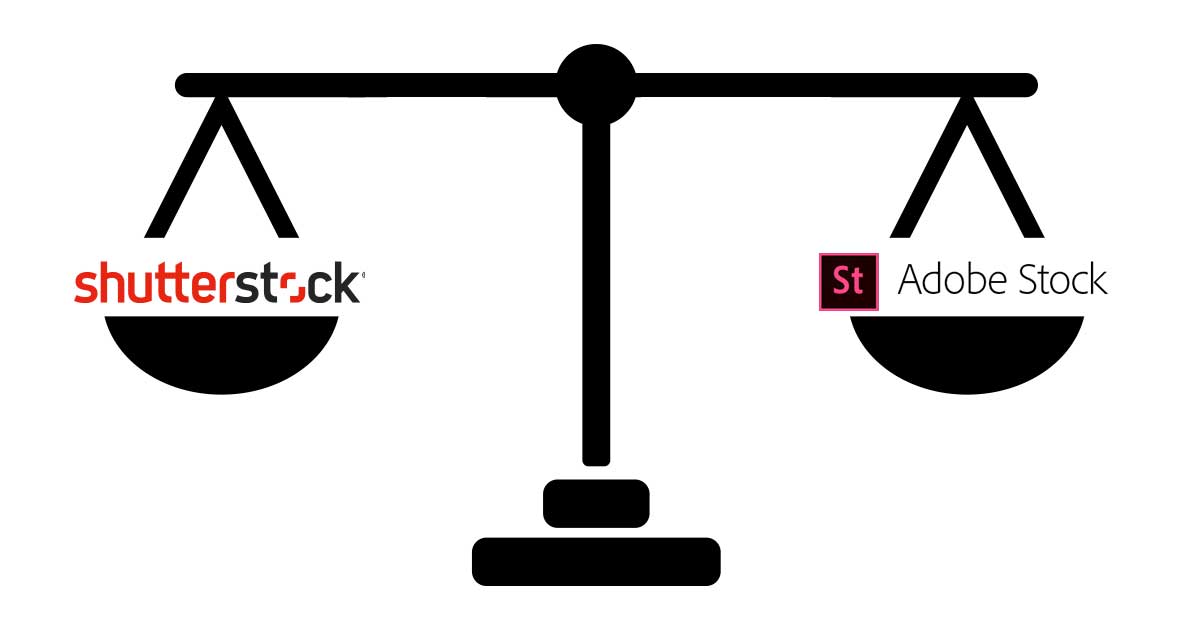Adobe stockとShutterstockの比較