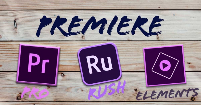 Premiere Pro／Rush／elementsの違いを比較