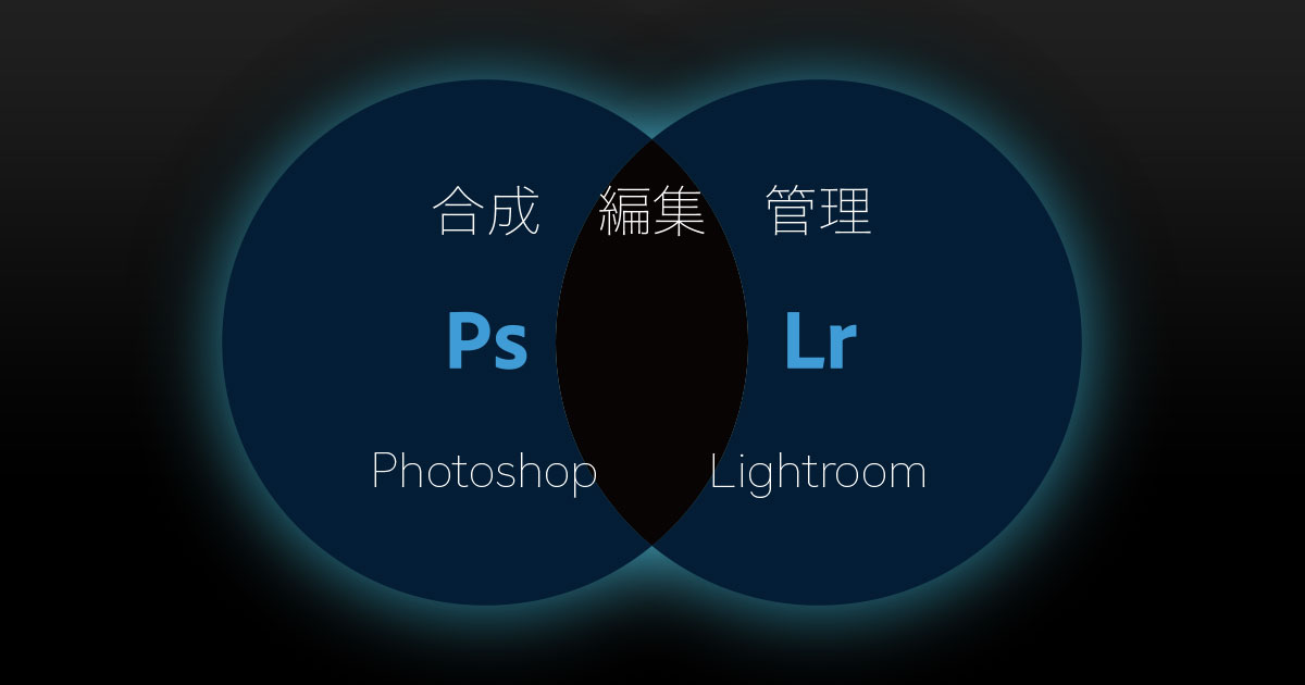 PhotoshopとLightroomの違い