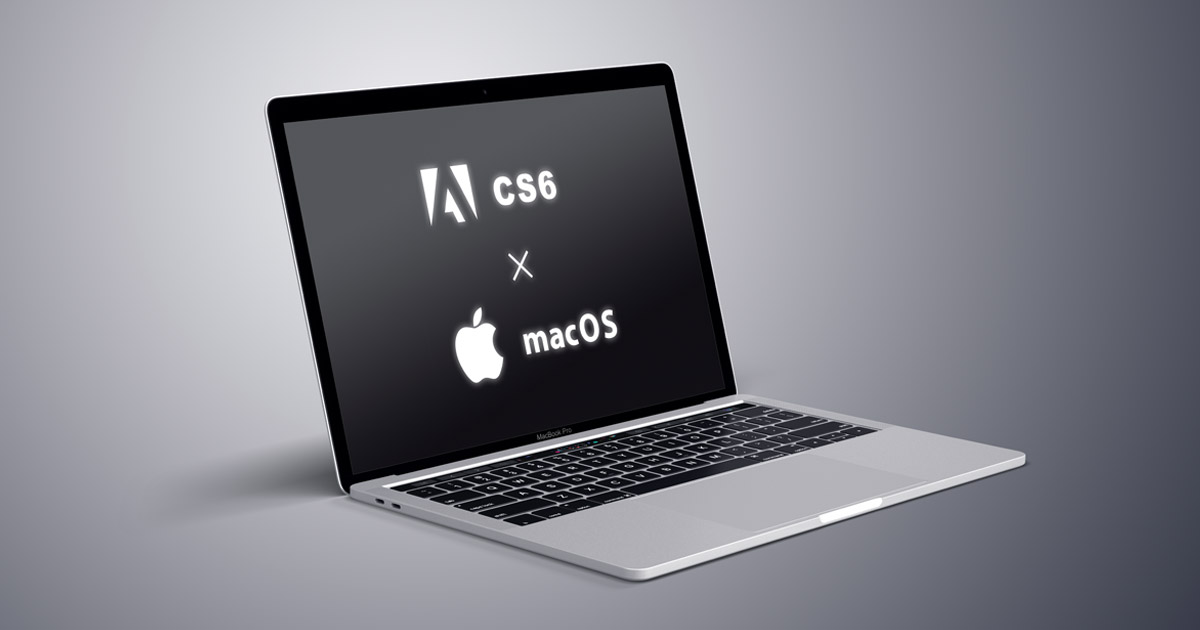 macos catalina illustrator cs6