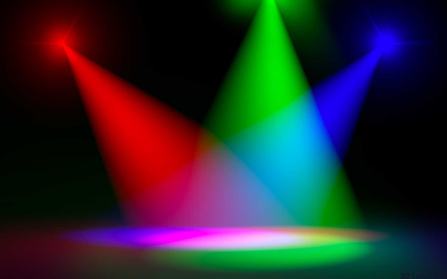 RGBスポットライト照射図