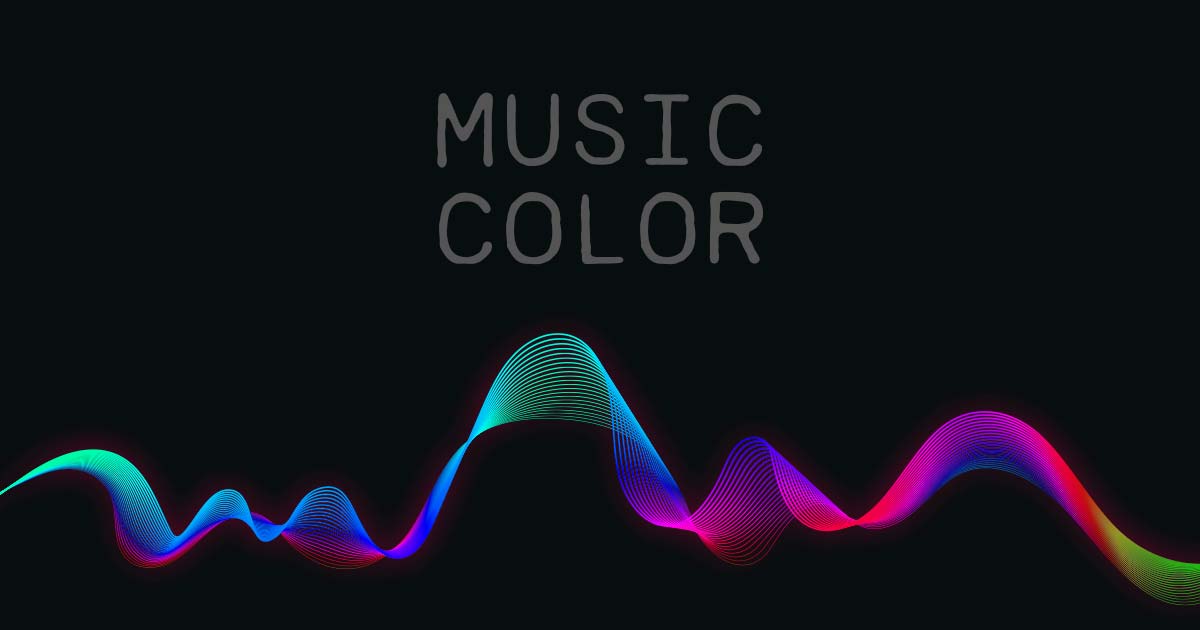 色による音のイメージ『色聴』