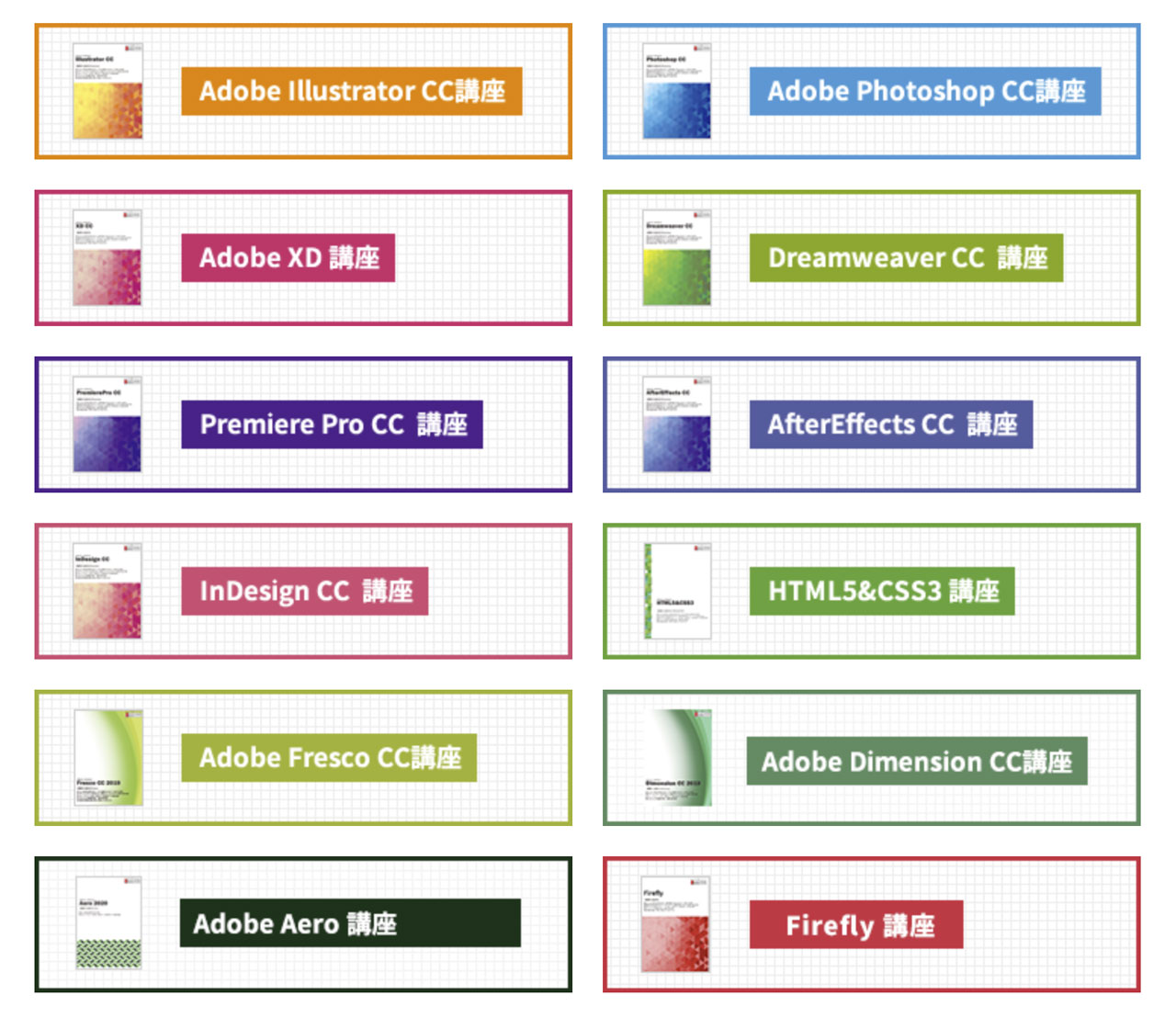 Adobe基礎コース内容