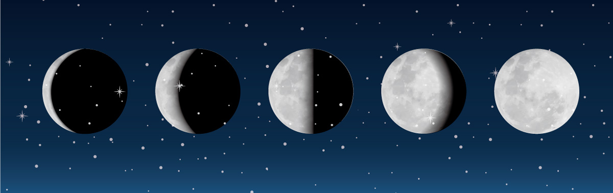 月形や三日月形が与える印象