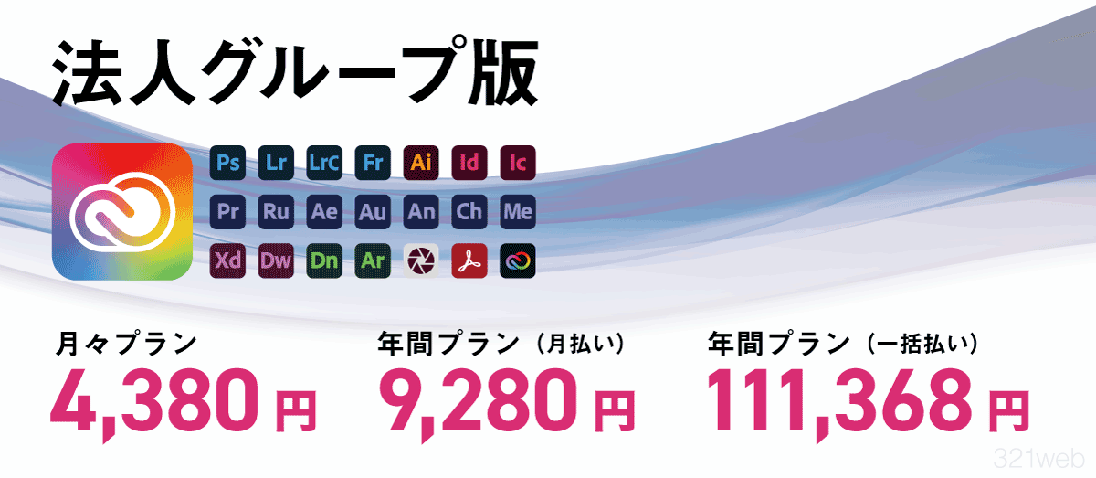 Adobe ccの価格を超わかりやすく解説 【図解あり】 | 321web