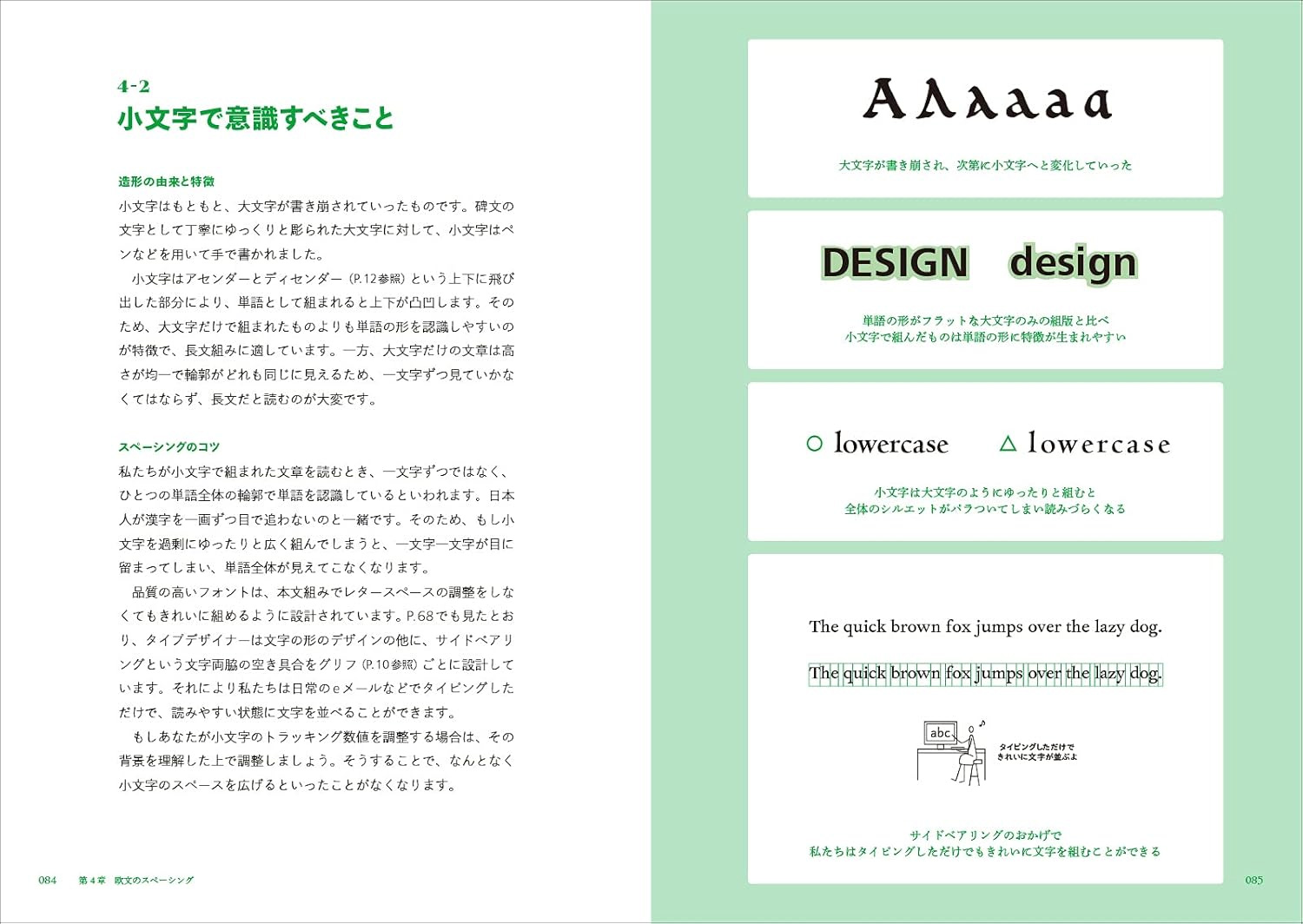 レタースペーシング タイポグラフィにおける文字間調整の考え方