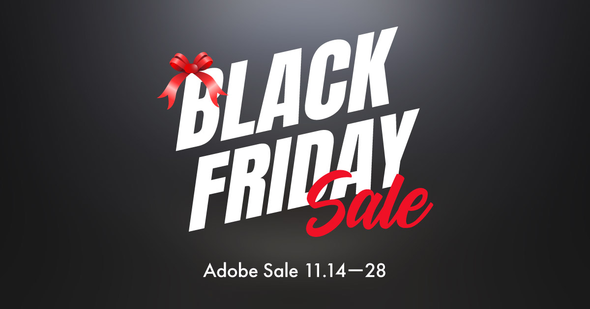 Adobe ブラックフライデーセール