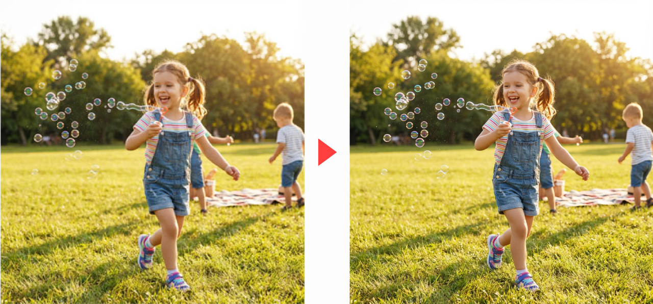 低解像度を高解像度に